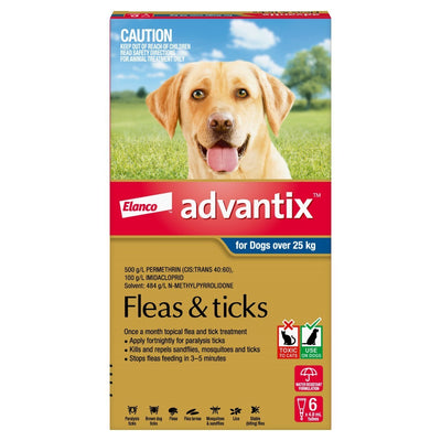 Advantix Dog over 25Kg 6 pack