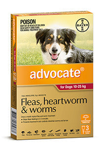 Advocate Dog 10-25kg 3'S