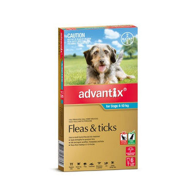 Advantix Singles Dogs 4Kg - 10Kg (Medium) Bayer