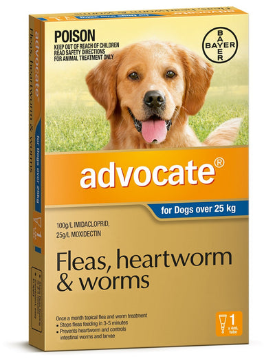 Advocate Dog over 25Kg Single Advocate