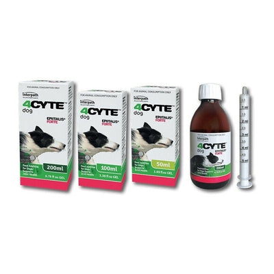 4CYTE Epitalis Forte Gel Oral Joint Supplement for Dogs + Dosing Syringe 4Cyte