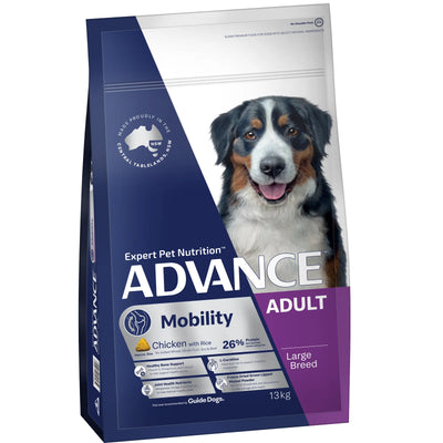 Advance Adult Large Breed Mobility Dog Food with Green Lipped Mussel 13kg