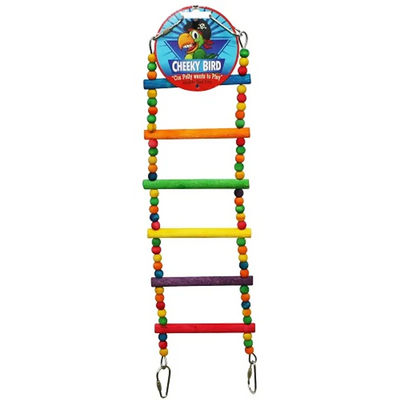 Cheeky Bird 6 Step Ladder With Beads Cheeky Bird