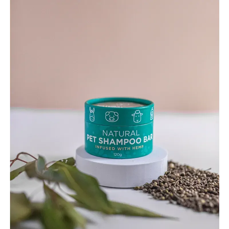 Hemp Collective Natural Pet Shampoo Bar 120G