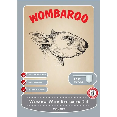 Wombaroo Wombat Milk 0.4 190G Wombaroo
