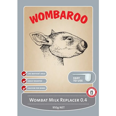 Wombaroo Wombat Milk 0.4 950G Wombaroo