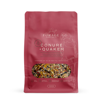 Forage Gourmet Conure & Quaker 500G