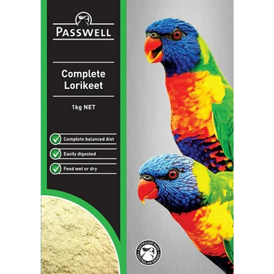 Passwell Complete Lorikeet 1Kg