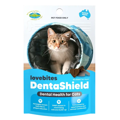 Vetafarm Lovebites Cat Dentashield Chews 60'S