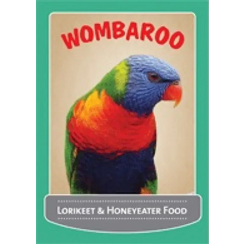 Wombaroo Lorikeet & Honeyeater Food (Yellow Enhanced) 9Kg Wombaroo