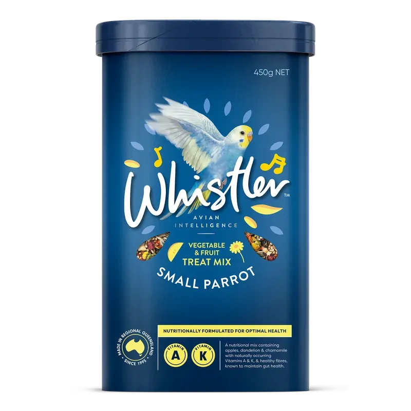 Whistler Small Parrot Treat Mix 450G 8Pk(Om8)