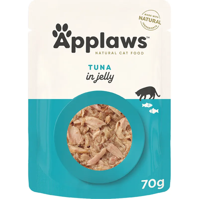 Applaws Cat Jelly Pouch - Tuna Wholemeat 70G 16Pc(Om16)