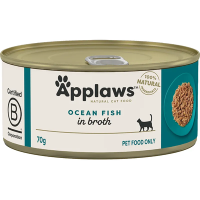 Applaws Cat Tin Ocean Fish 70G 24Pk (Om24)