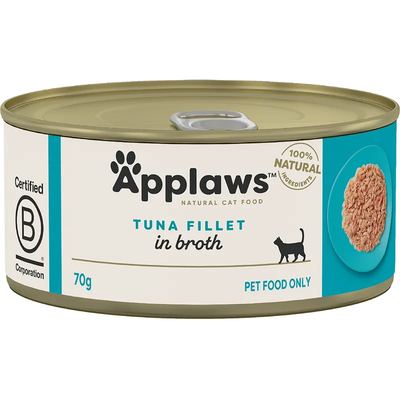 Applaws Cat Tin Tuna Fillet 70G 24Pk (Om24) Applaws