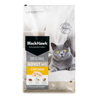 Black Hawk Cat Chicken 12Kg Black Hawk
