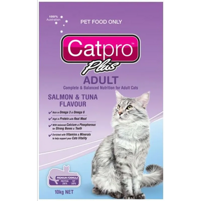 Cat Pro Plus Salmon & Tuna 10Kg Cat Pro