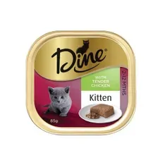 Dine Wet Kitten With Tender Chicken 85G 14Pk(Om14) Dine