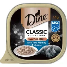 Dine Wet Tuna Mornay Topped W Chees 85G 14Pk(Om14)