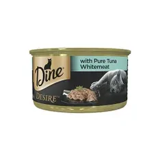 Dine Wet Desire Pure Tuna Whmeat 85G 24Pk(Om24) Dine