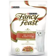 Fancy Feast Dry Beef Salmon Cheese 450G 4Pk(Om4)