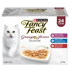 Fancy Feast Gravy Lovers Variety 85G 24Pk