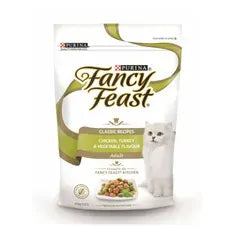 Fancy Feast Dry Chicken Turkey Veg 450G 4Pk (Om4)