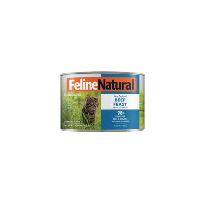 Feline Natural Nz Beef Feast 170G 12Pk (Om12)