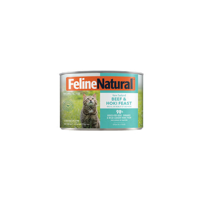 Feline Natural Nz Beef & Hoki Feast 170G 12Pk (Om12)