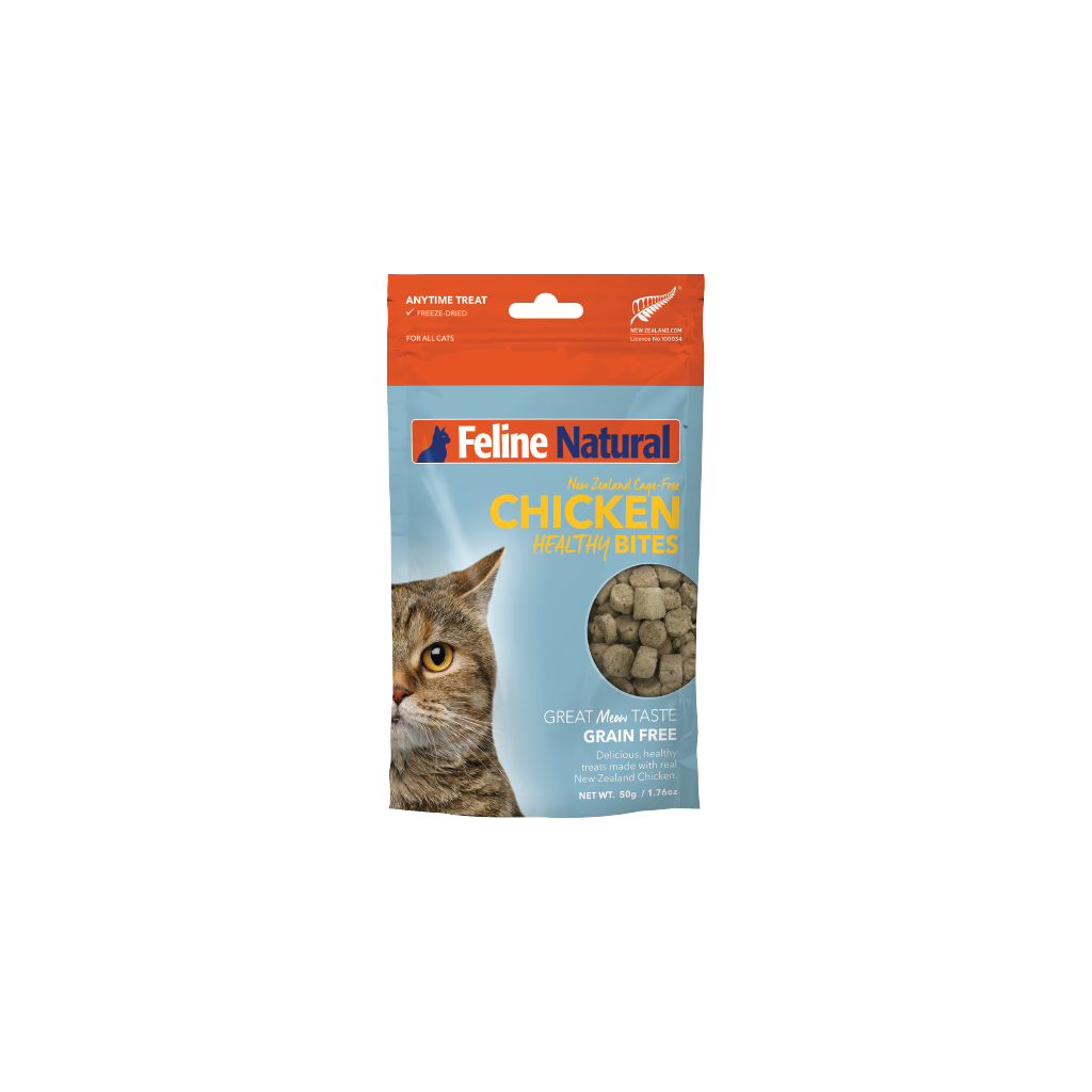 Feline Natural Grain-Free Fd Cat Treats Chicken 50G