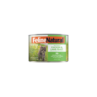 Feline Natural Nz Chicken & Lamb 170G 12Pk (Om12)