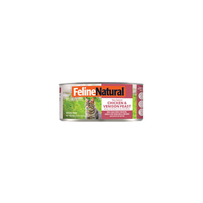 Feline Natural Nz Chicken & Venison Feast 85G 24Pk (Om24)