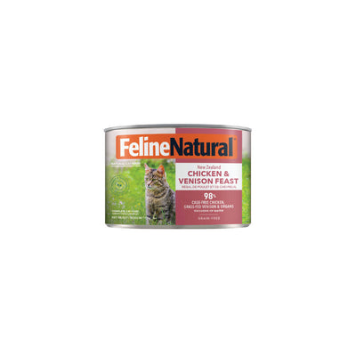 Feline Natural Nz Chicken & Venison Feast 170G 12Pk (Om12)