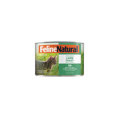 Feline Natural Nz Lamb Feast 170G 12Pk (Om12)