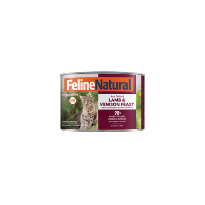 Feline Natural Nz Lamb & Venison Feast 170G 12Pk (Om12)