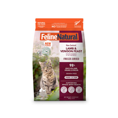 Feline Natural Grain-Free Fd Nz Lamb & Venison 320G
