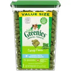 Greenies Cat Catnip Flavour Tub 277G