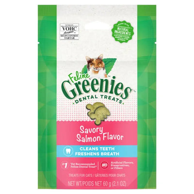 Greenies Cat Salmon Flavour 60G 10Pk (Om10)