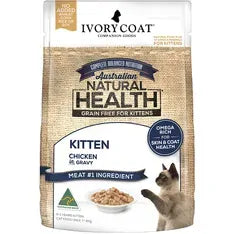 Ivory Coat Kitten Chicken In Gravy 85G 12Pk (Om12)