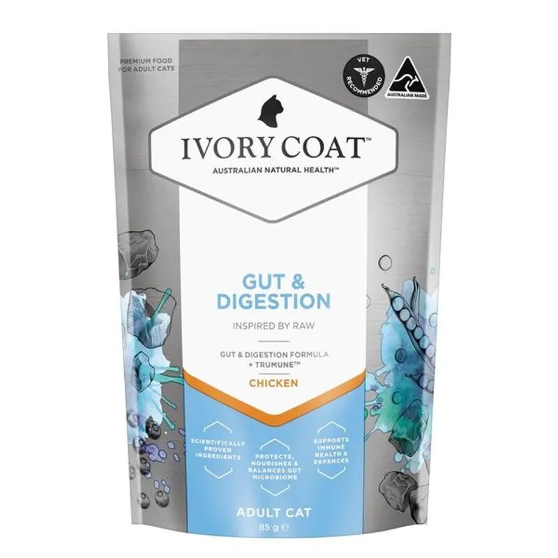 Ivory Coat Inspired By Raw Cat Gut & Digestion 85G 12Pack