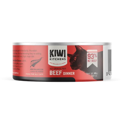 Kiwi Kitchens Cat Beef 85G 18Pk (Om18) Kiwi Kitchens