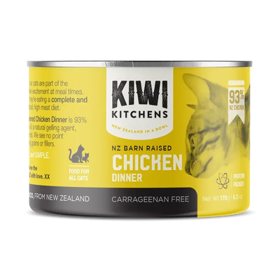 Kiwi Kitchens Cat Chicken 170G 18Pk (Om18) Kiwi Kitchens