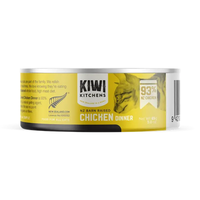Kiwi Kitchens Cat Chicken 85G 18Pk (Om18) Kiwi Kitchens
