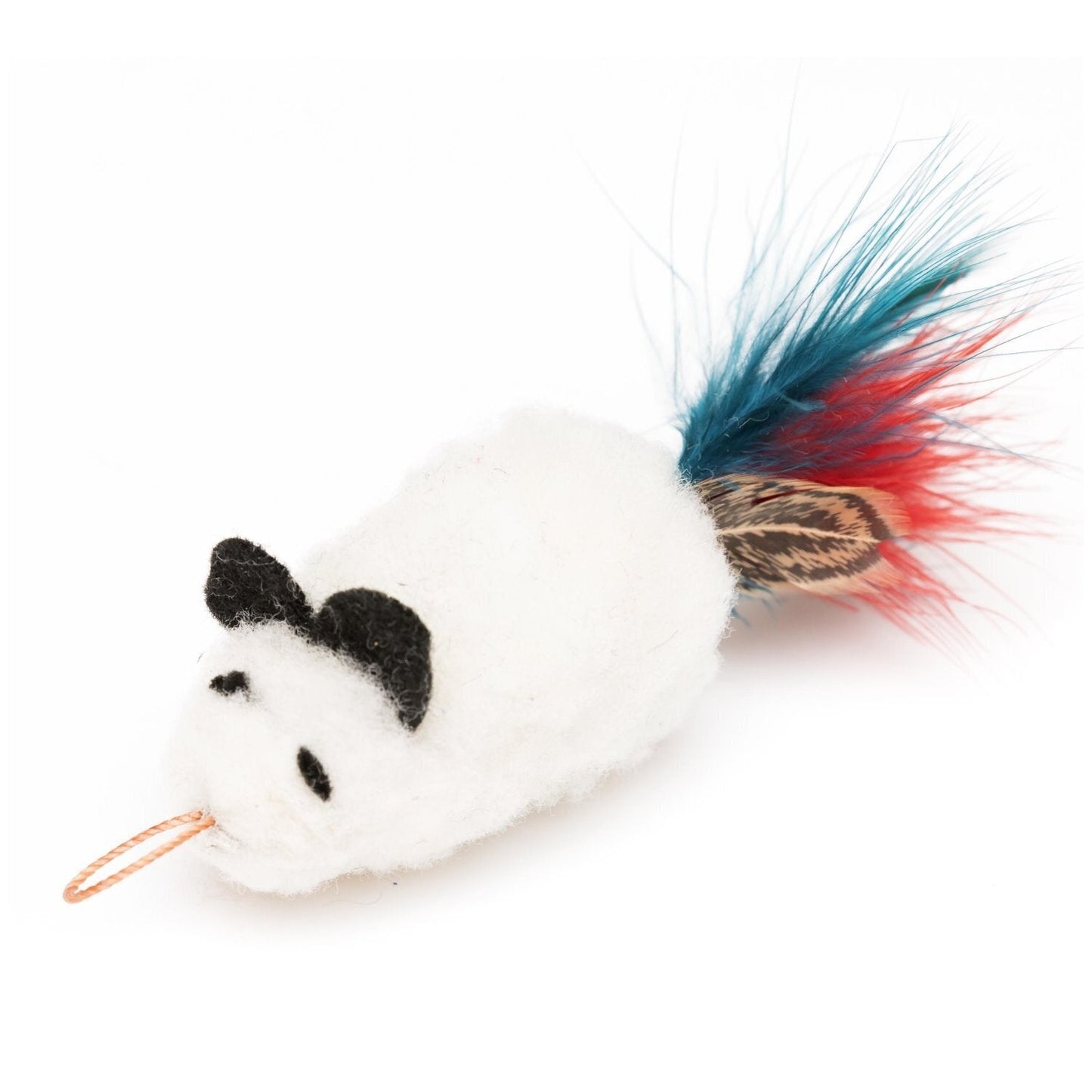 Cat Lures Replacement for Cat Lures & Wands - Wooly Feather Mouse Cat Lures
