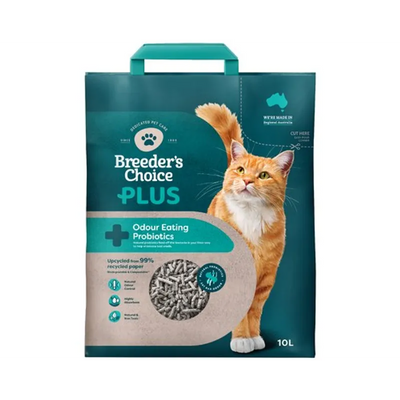 Breeders Choice Plus Probiotic Litter 10Ltr