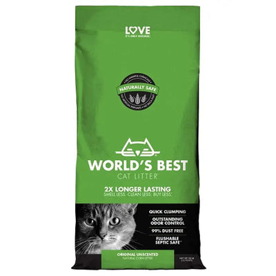 Worlds Best Cat Litter Clumping 12.7Kg Worlds Best