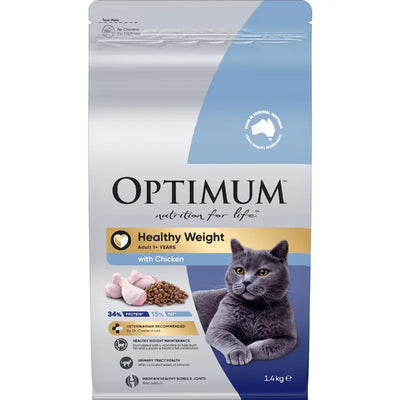 Optimum Cat Healthy Weight Chicken 1.4Kg