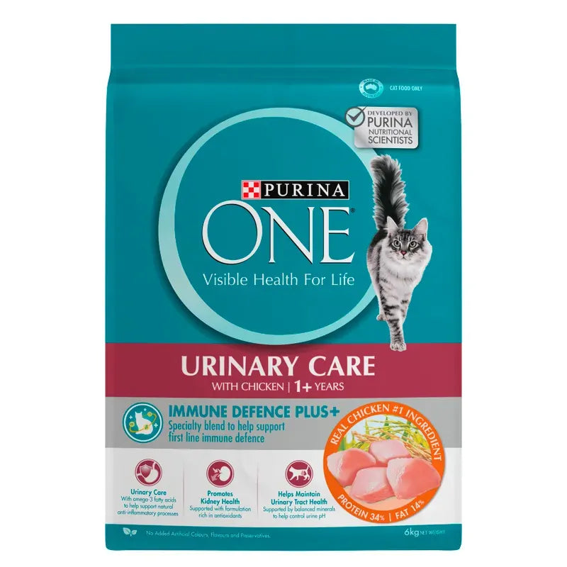 Purina One Cat Adult Dry Uth Chicken 6Kg