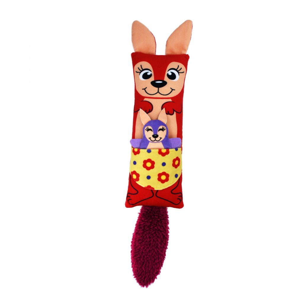 KONG Kickeroo Kanga Crinkle Catnip Cat Toy KONG