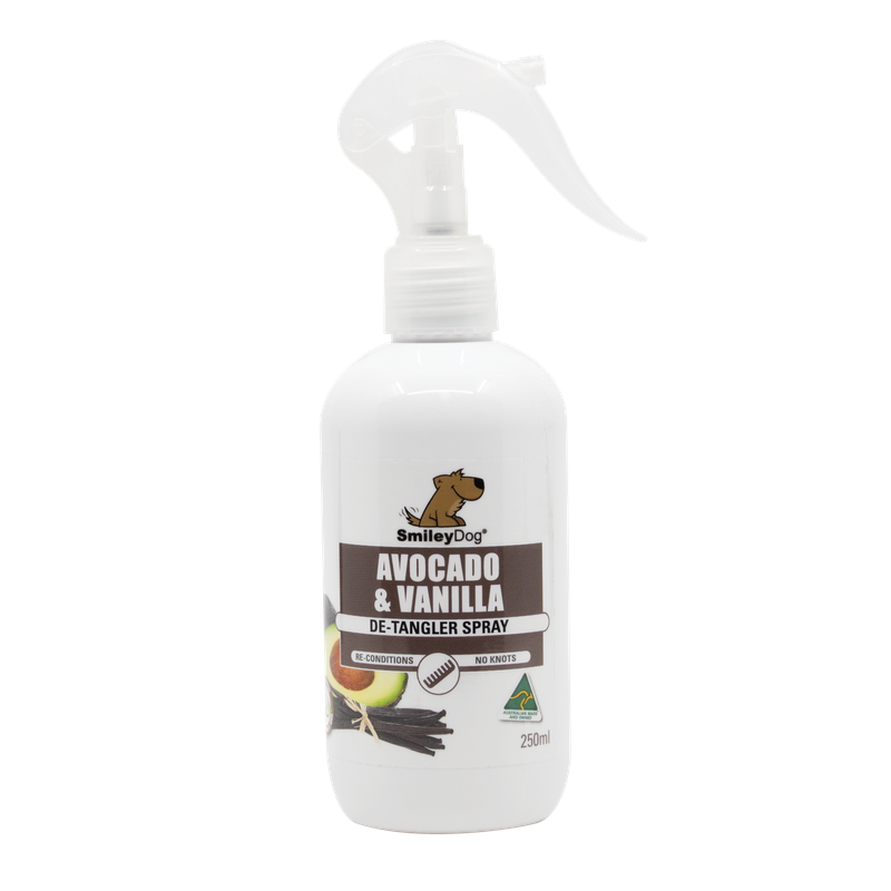 Smiley Dog Cat - 2 In 1 Soap Avocado & Vanilla De-Tangler 250ml