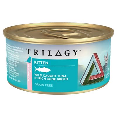 Trilogy Kitten Tuna In Bone Broth 85G 24Pk (Om24)